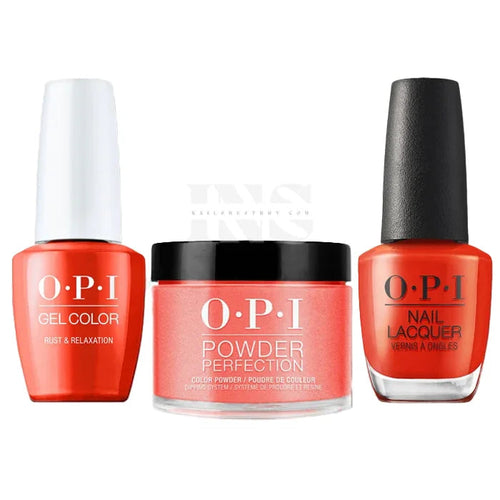 OPI Trio - Rust & Relaxation F006 - Nail Trio