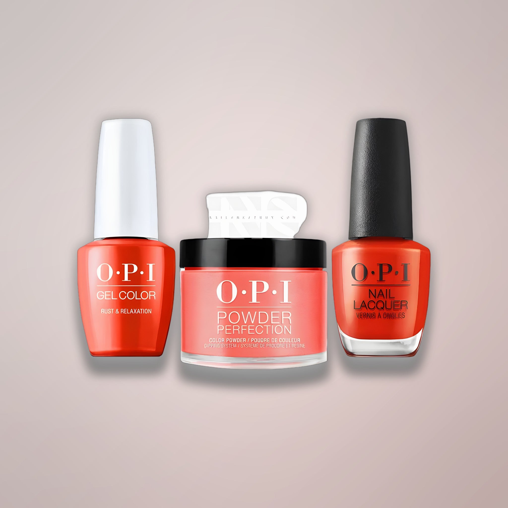OPI Trio - Rust & Relaxation F006