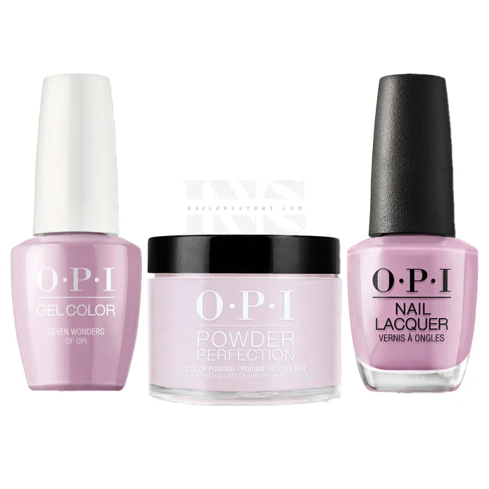 OPI Trio - Seven Wonders of OPI P32 - Nail Trio