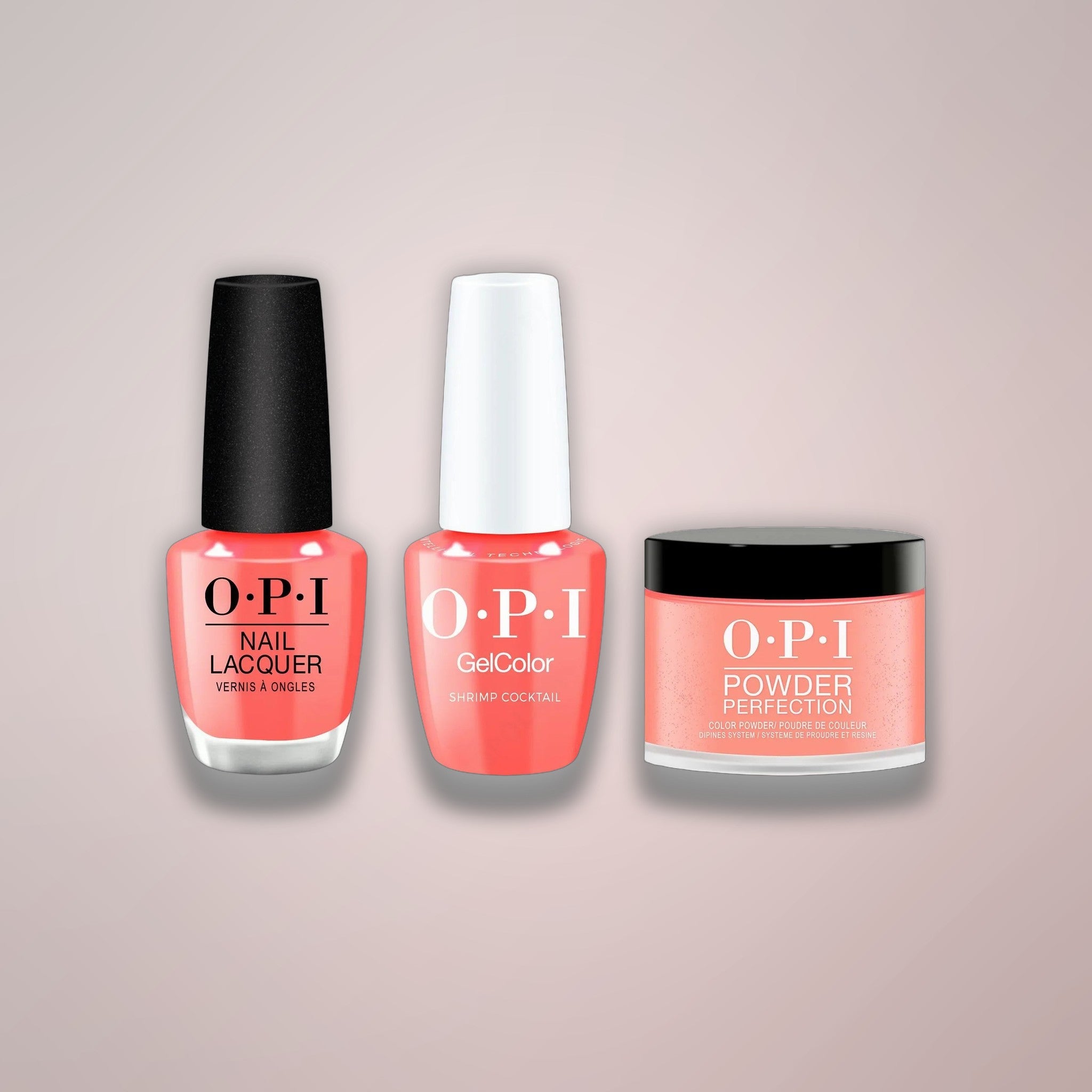 OPI Trio - Shrimp Cocktail S068