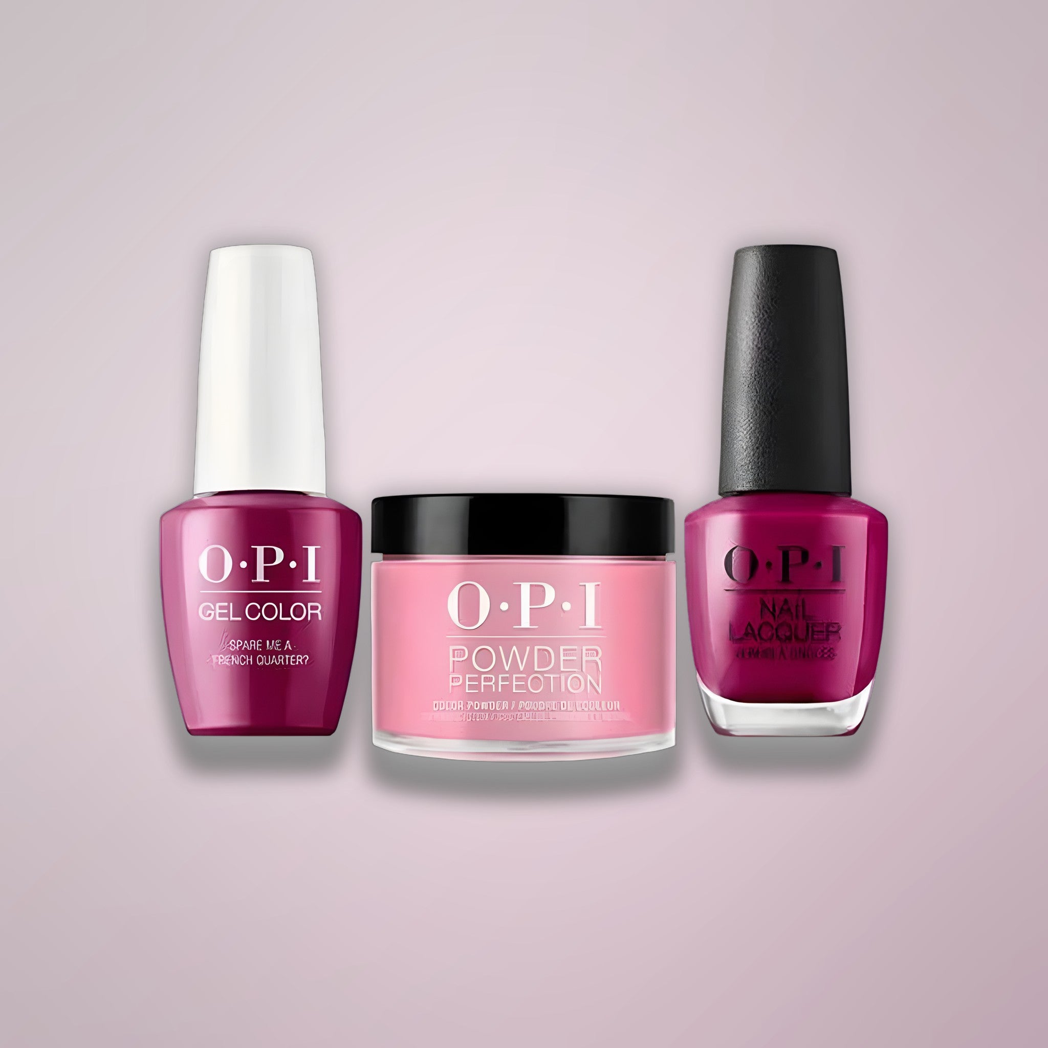 OPI Trio - Spare Me a French Quarter? N55