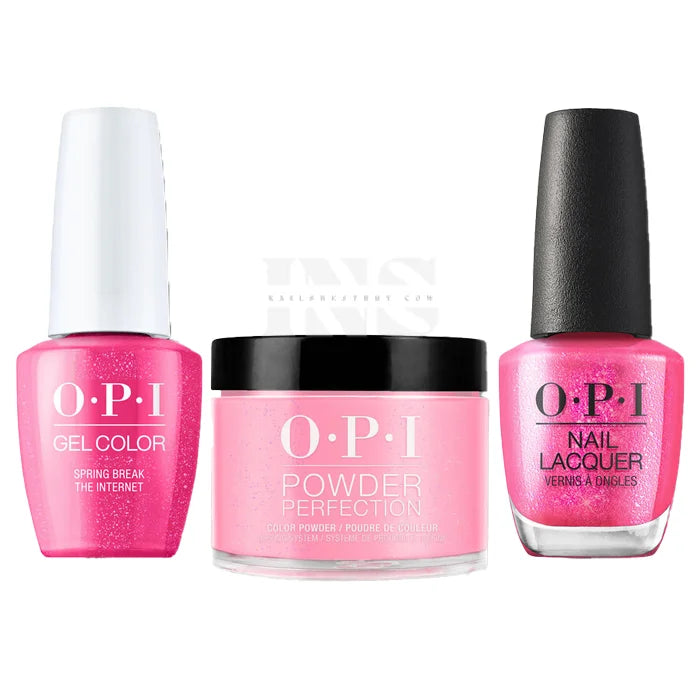 OPI Trio - Spring Break The Internet S009