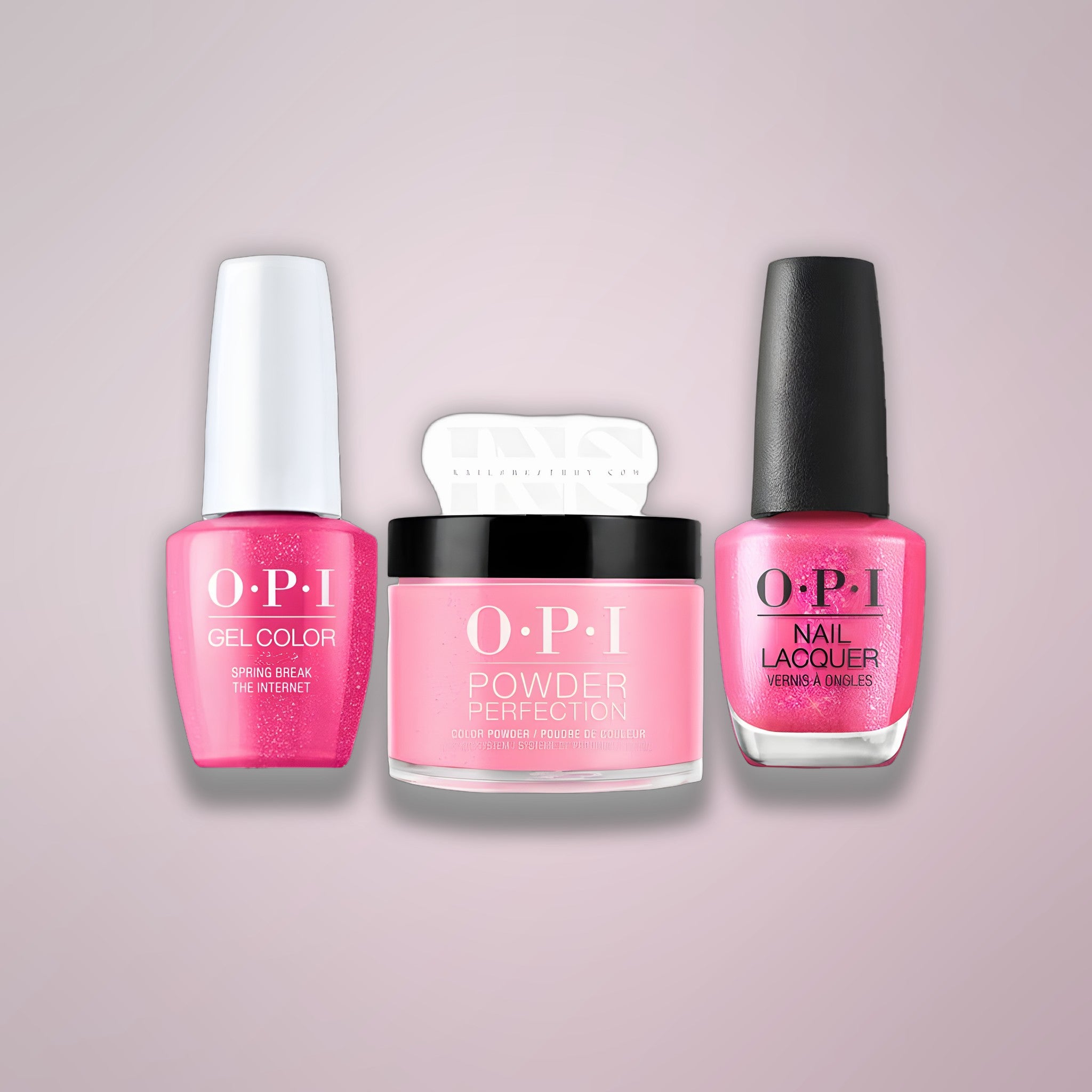 OPI Trio - Spring Break The Internet S009