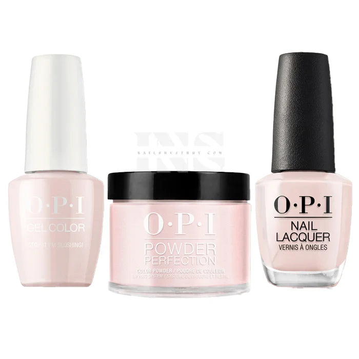 OPI Trio - Stop it I’m Blushing T74 - Nail Trio