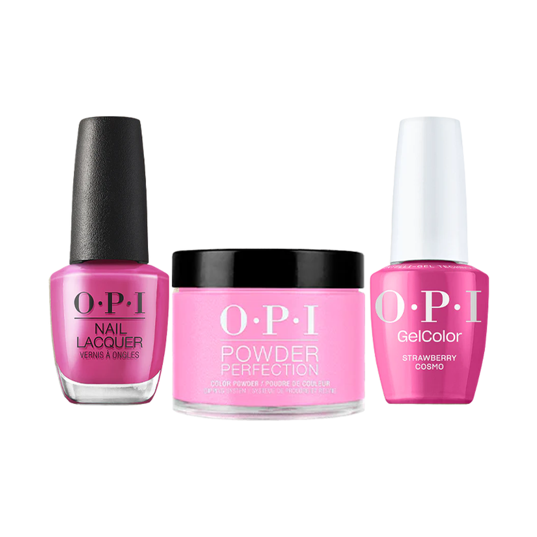 Opi trio - strawberry cosmo s070 - trio