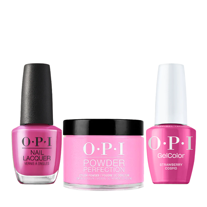 Opi trio - strawberry cosmo s070 - trio