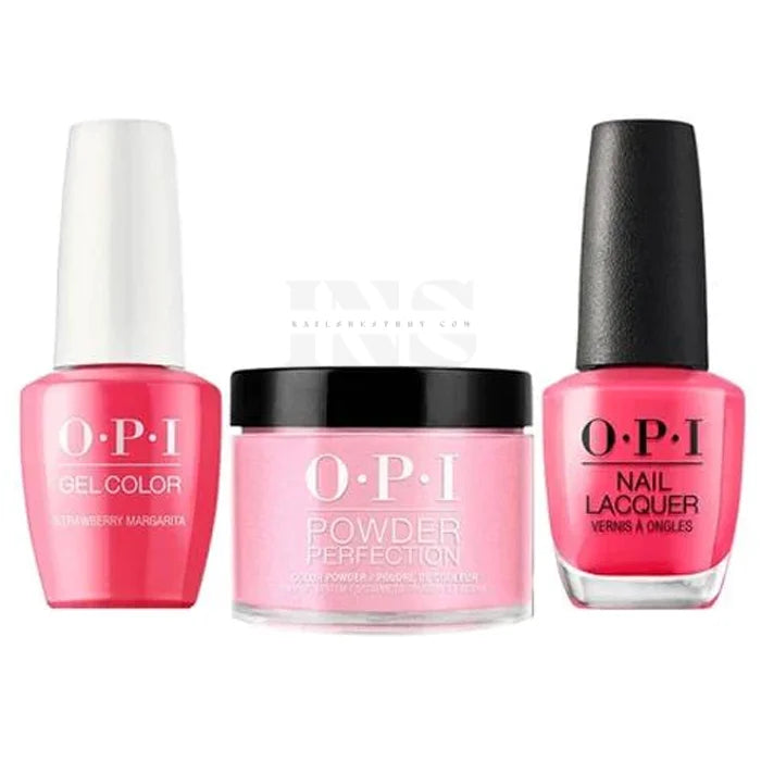 OPI Trio - Strawberry Margarita M23