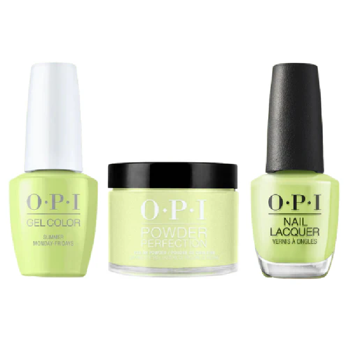 Opi trio - summer monday-fridays p012 - nail trio