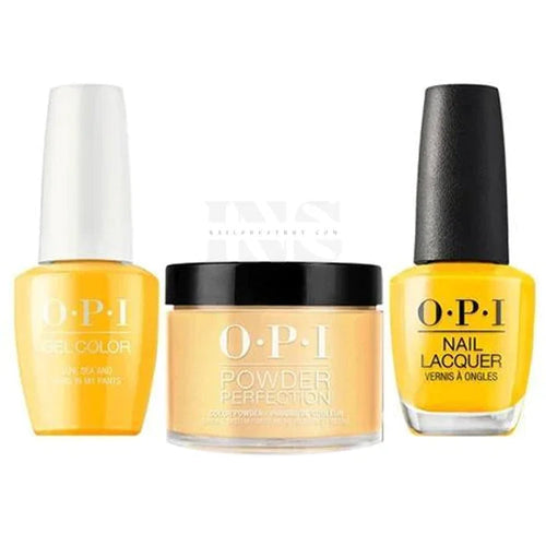 OPI Trio - Sun Sea and Sand in My Pants L23