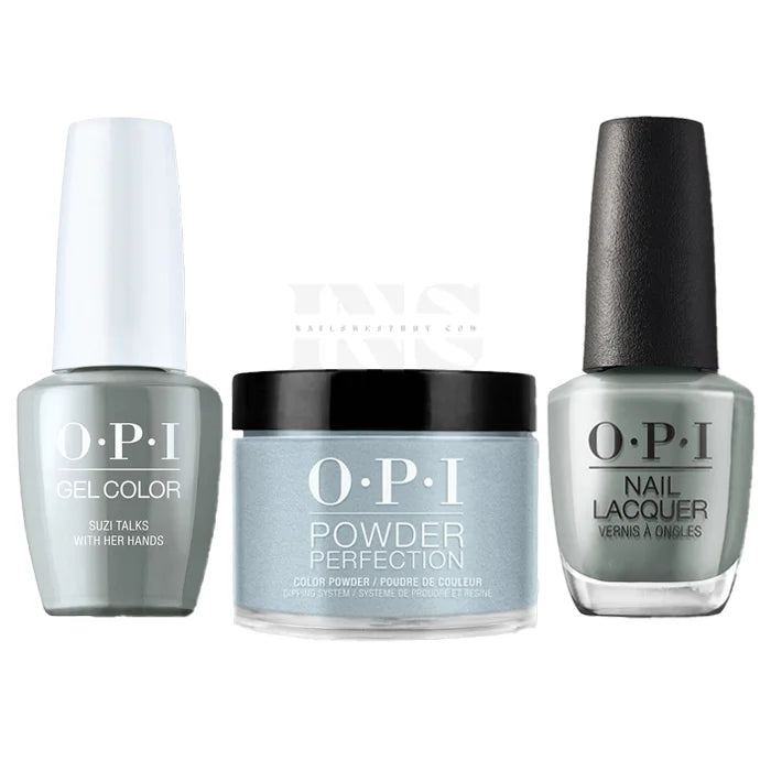 OPI Trio - Suzi Talks With Her Hands MI07 - Nail Trio