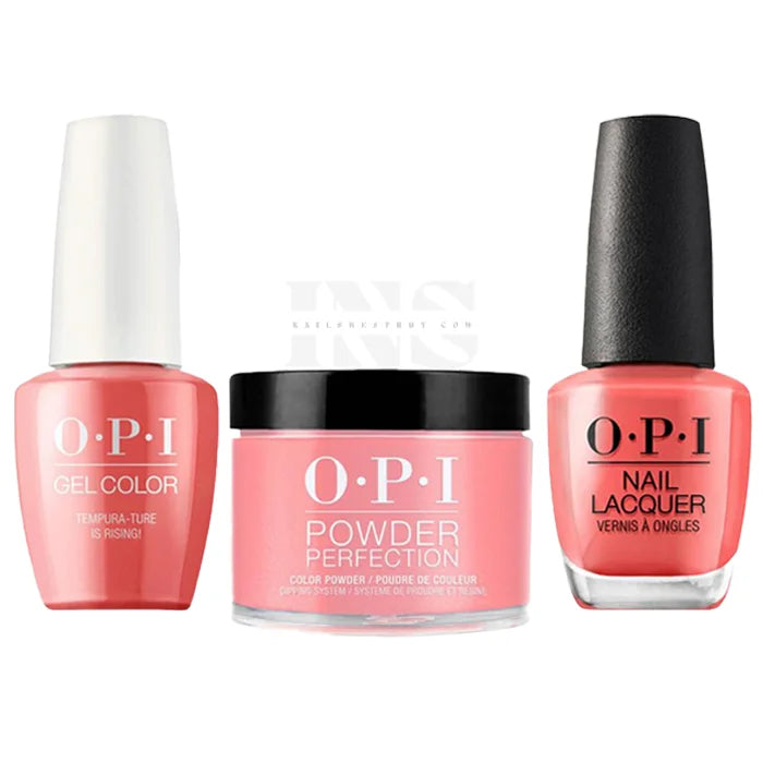 OPI Trio - Tempura-ture is Rising! T89 - Nail Trio