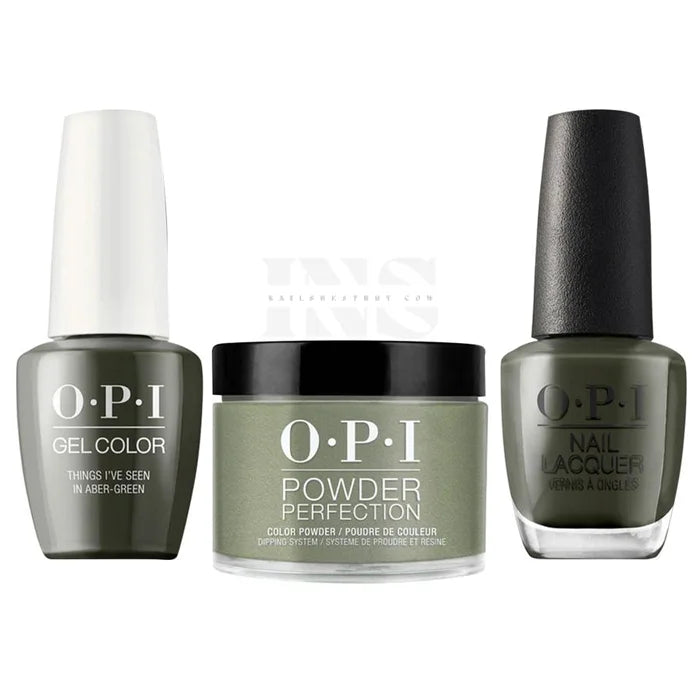 OPI Trio - Things I’ve Seen In Aber-green U15