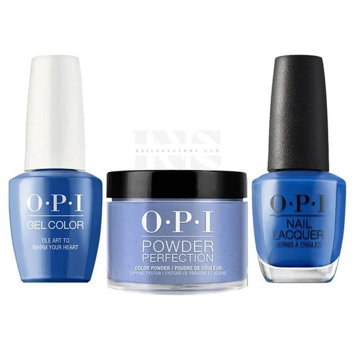OPI Trio - Tile Art to Warm Your Heart L25