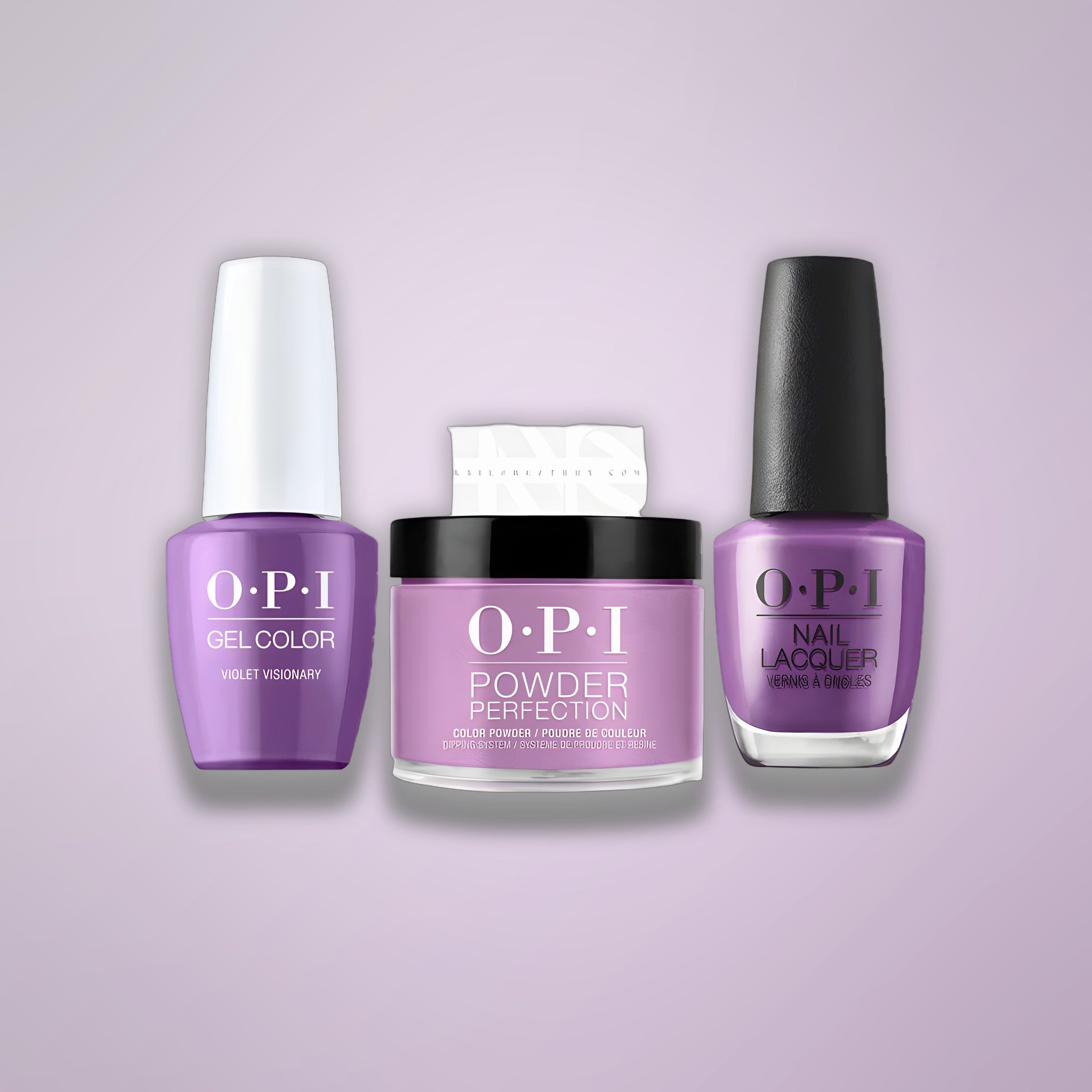 OPI Trio - Violet Visionary LA11
