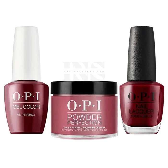 Opi Trio - We the Female W64 - Nail Trio