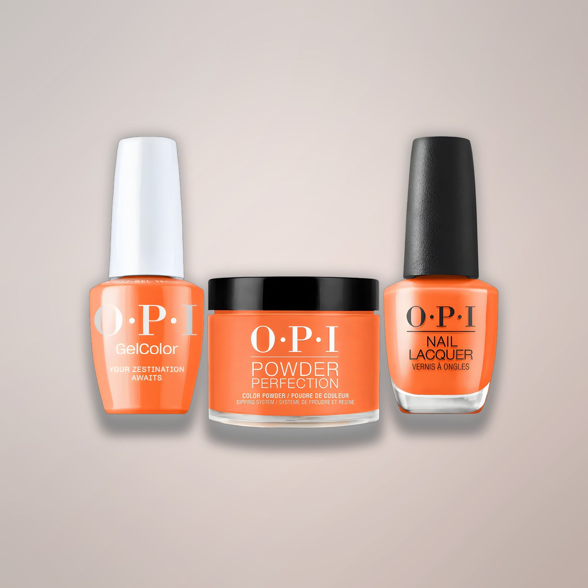 OPI Trio - Your Zestination Awaits S084
