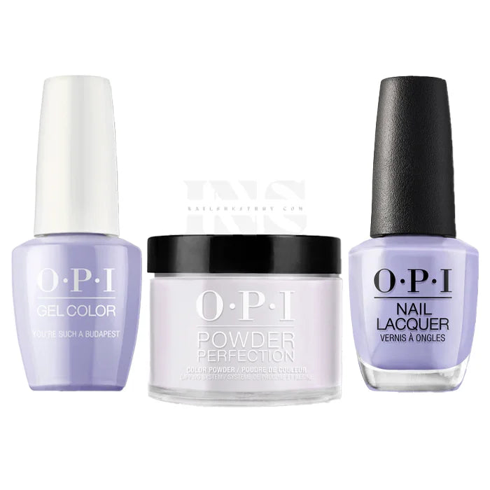 OPI Trio - You’re Such a Budapest E74