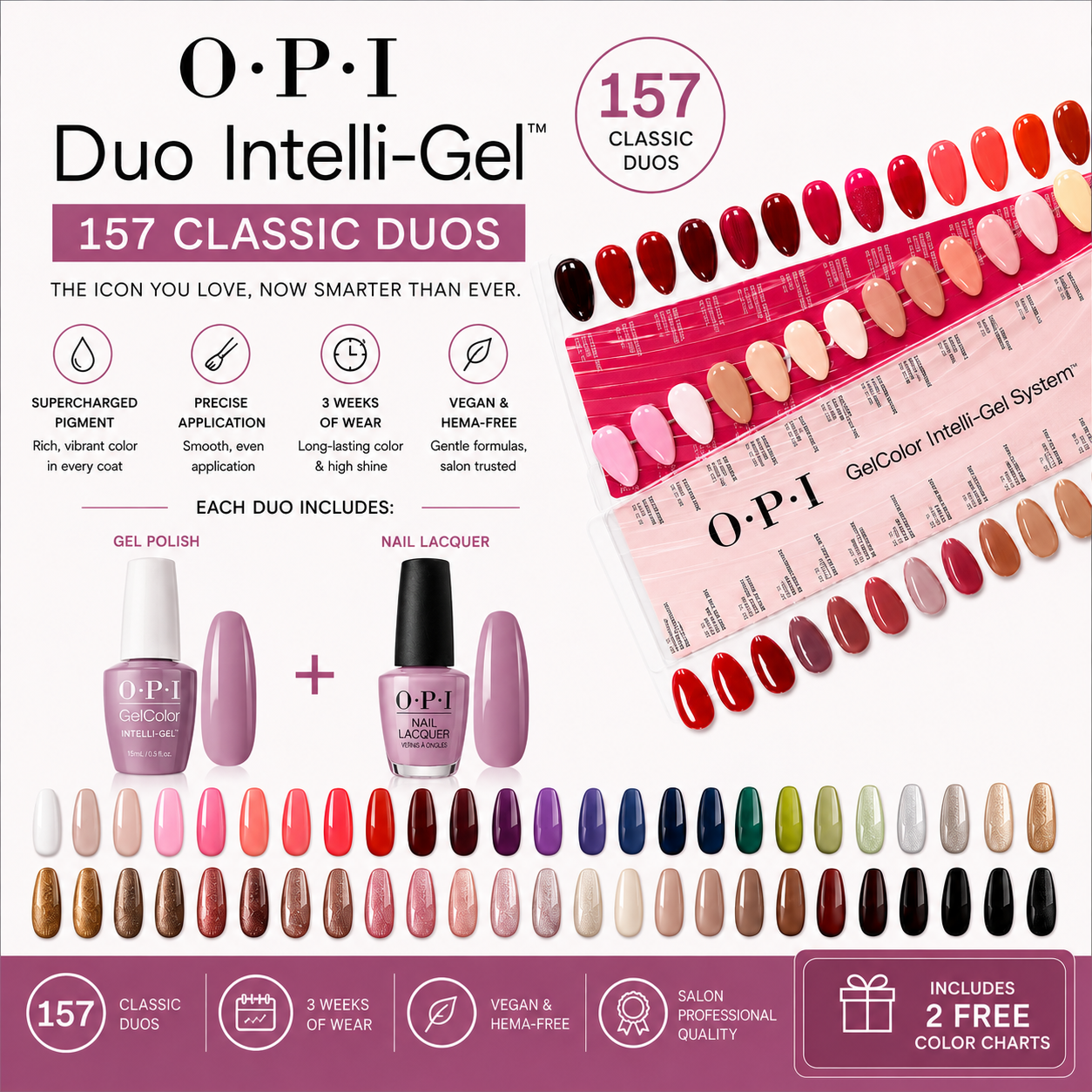 OPI Duo Collection - 157 Classic Colors (W2)