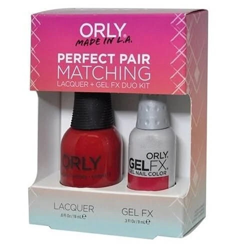 Orly fx perfect pair duo monroe’s red 31105 - duo polish