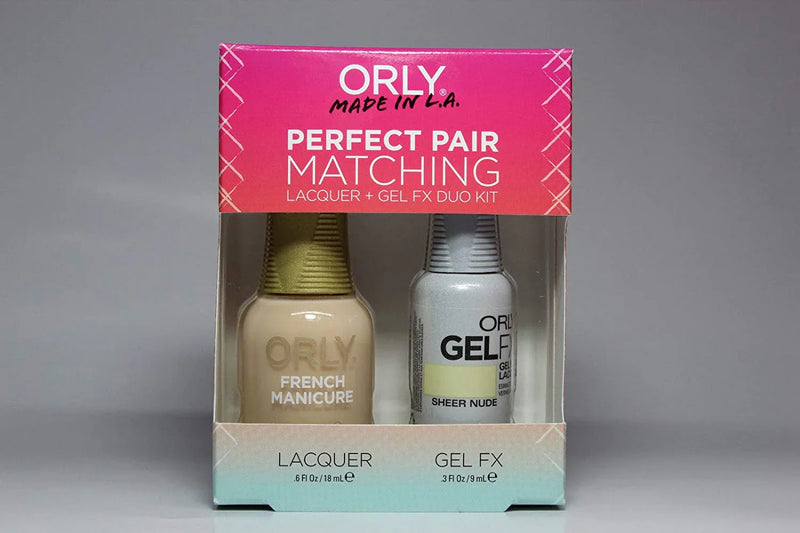 Orly fx perfect pair duo sheer nude 31197 - duo polish