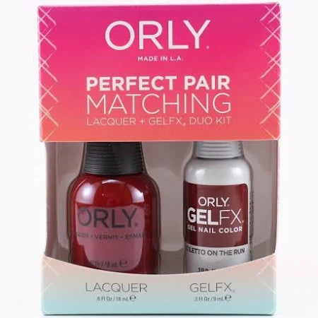 Orly fx perfect pair duo stiletto on the run 31209 - nail