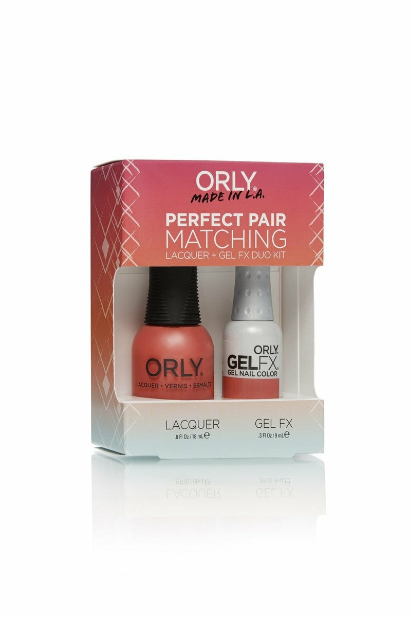 Orly fx perfect pair duo terracotta 31148 - duo polish