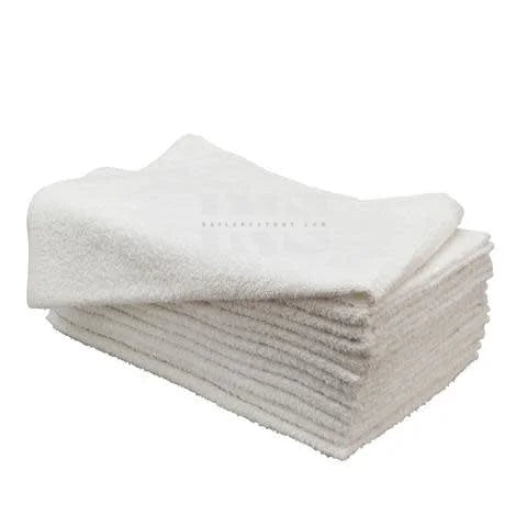 Pedi Towel WHITE 25x16 6 pcs - Towel