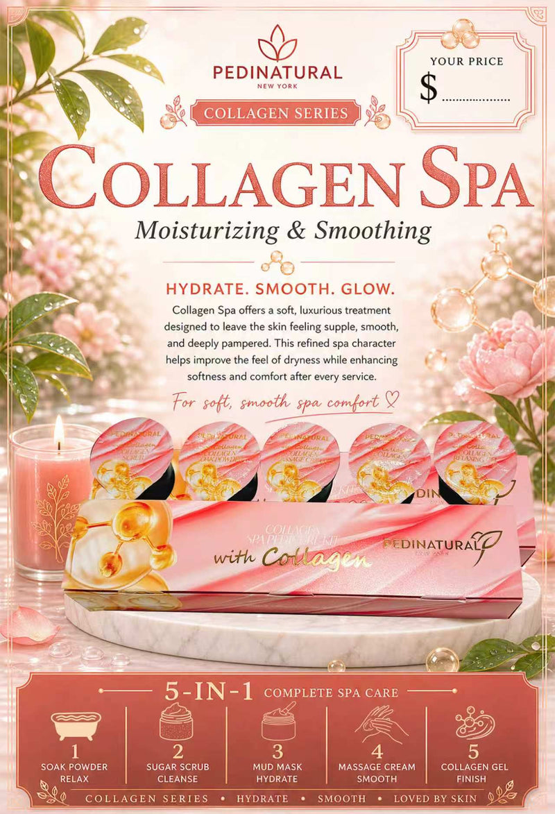 PEDINATURAL Collagen Spa 5-IN-1 Pod Kit
