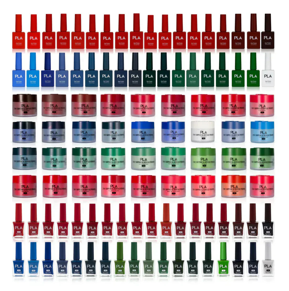 Pla 4in1 full nail collection - 308 colors