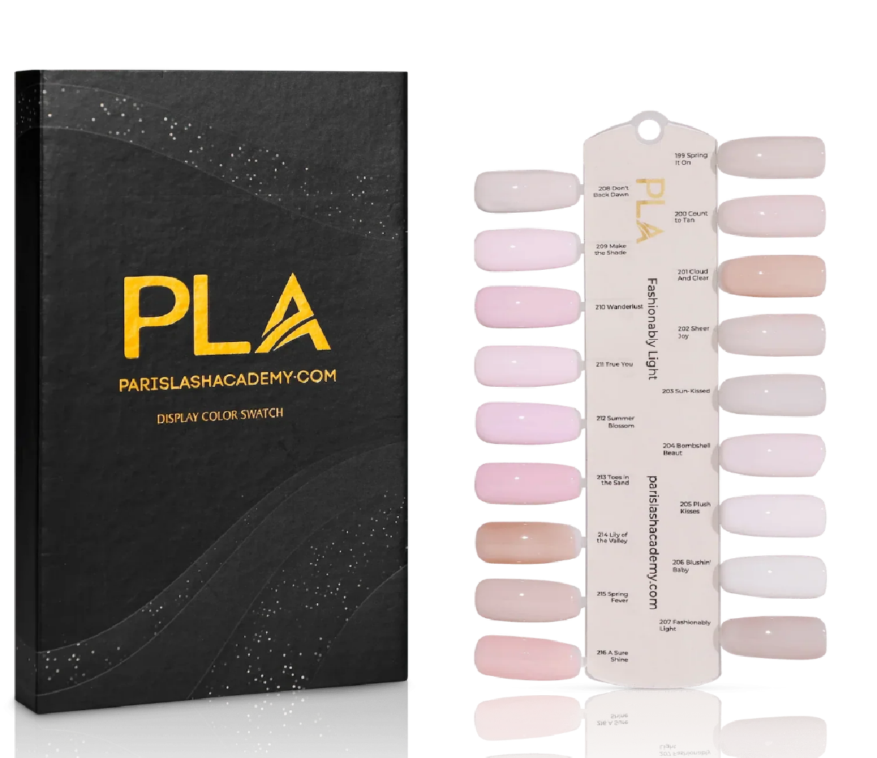 Pla fashionably light nail collection