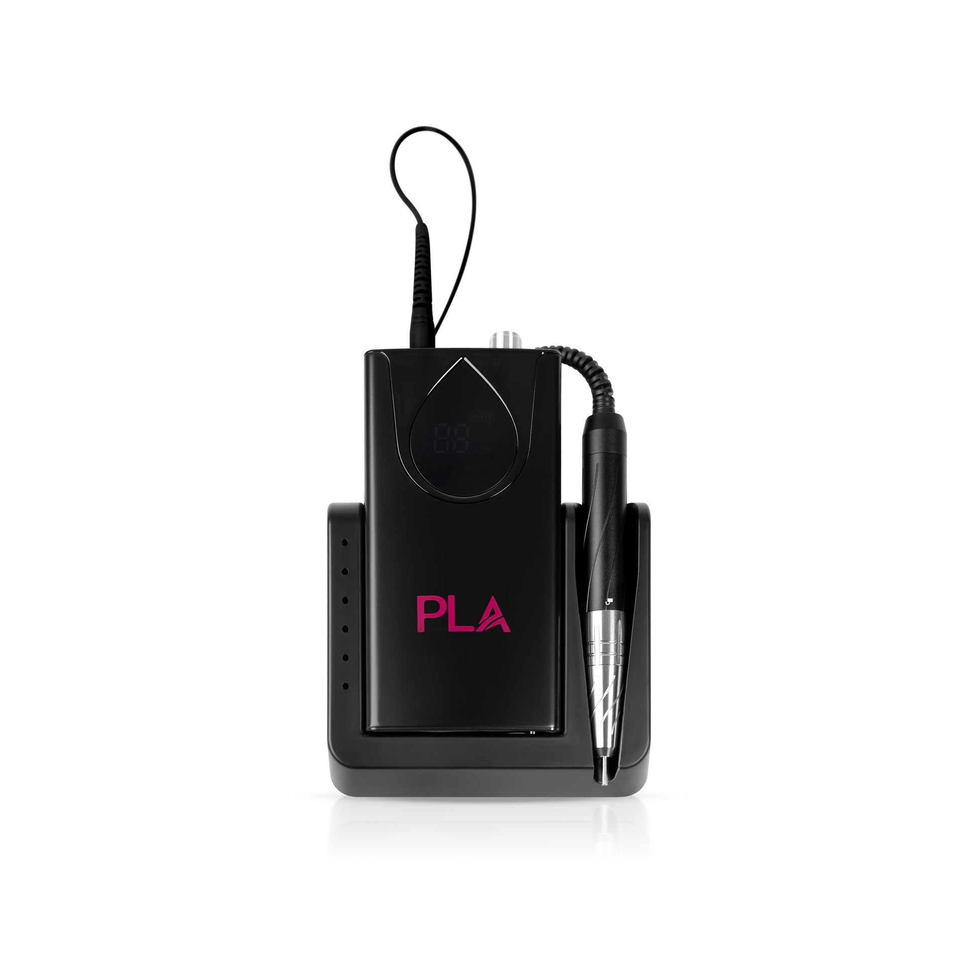 Pla portable electric nail drill - black - drill