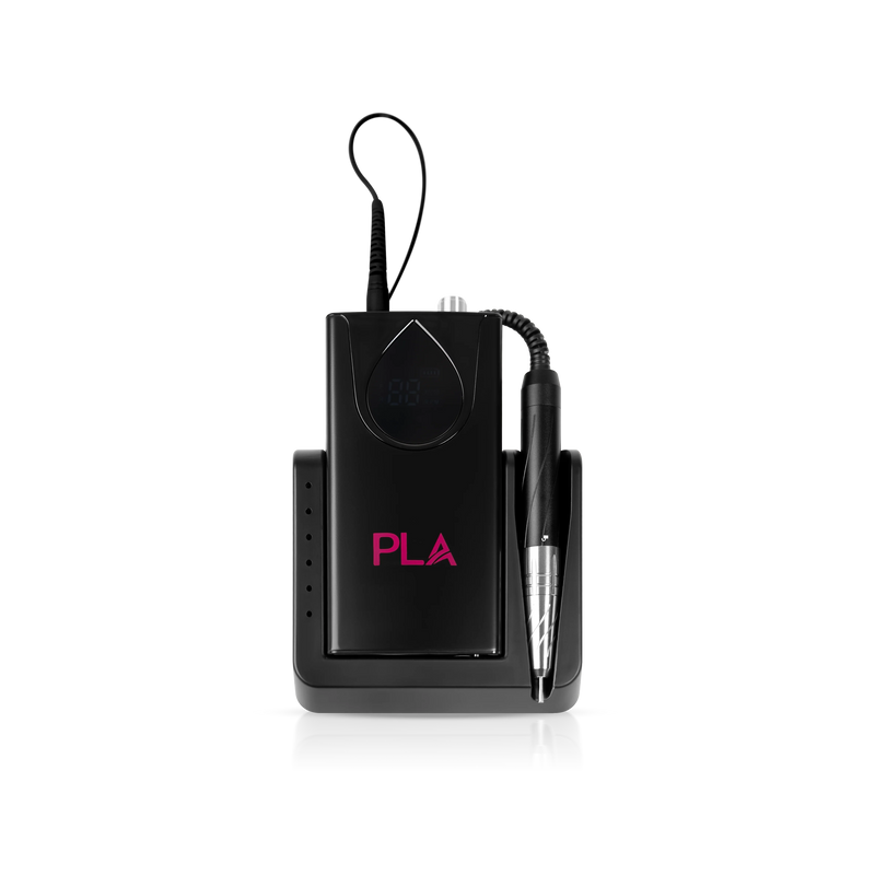 Pla portable electric nail drill - black - drill