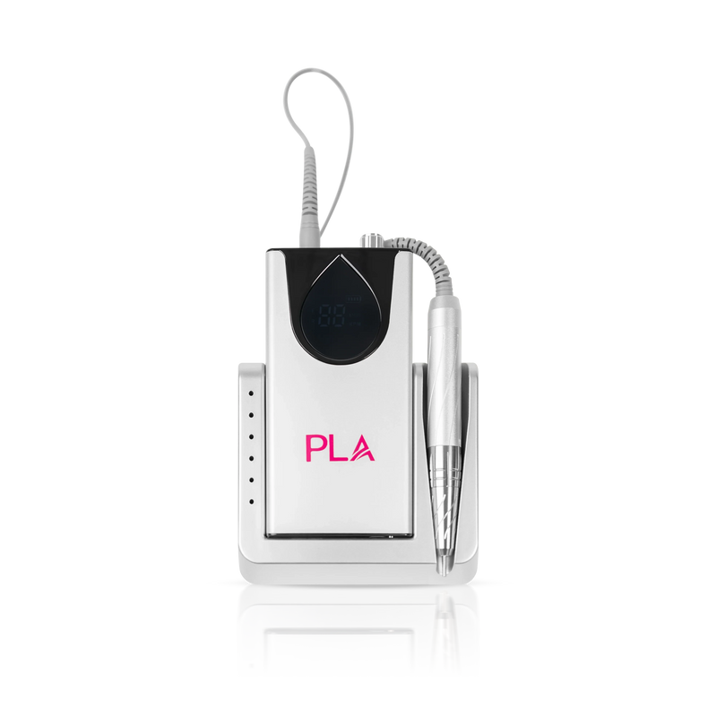 Pla portable electric nail drill - white - drill