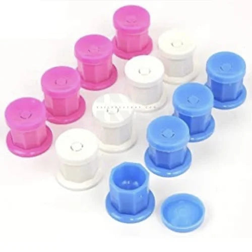 Plastic Dappen Dish w/ Lid - Nail Tools