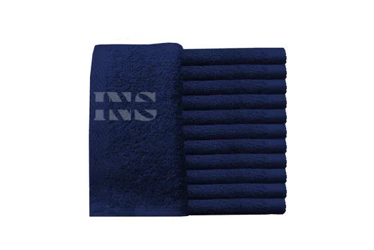Protex towel 13x13 12 pcs - midnight blue - towel