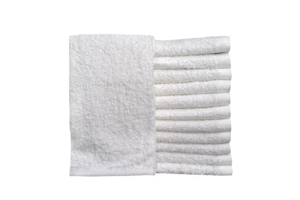 Protex towel 13x13 12 pcs - snow white - towel