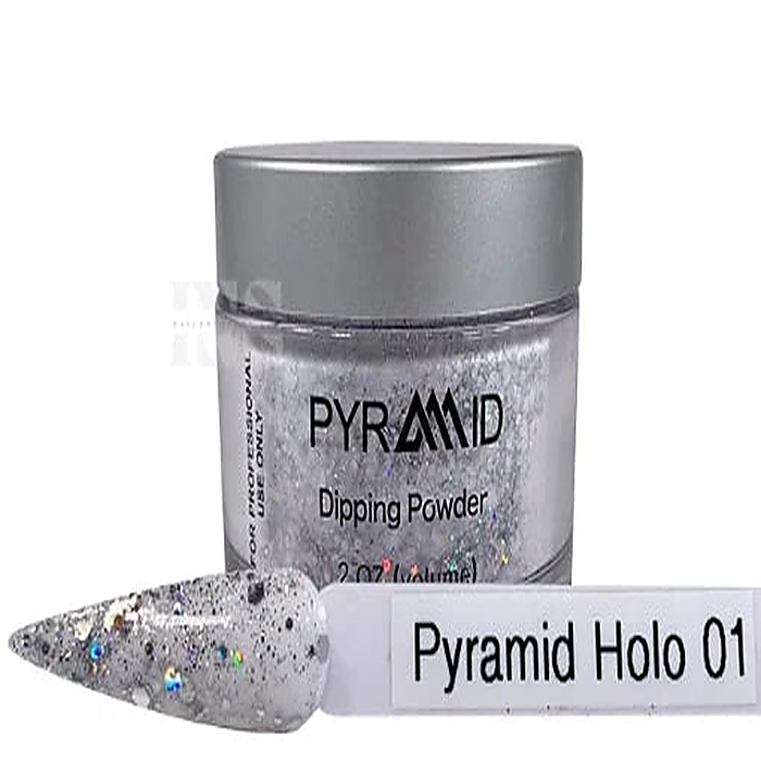 PYRAMID Dip Polish - Holo Glitter 01