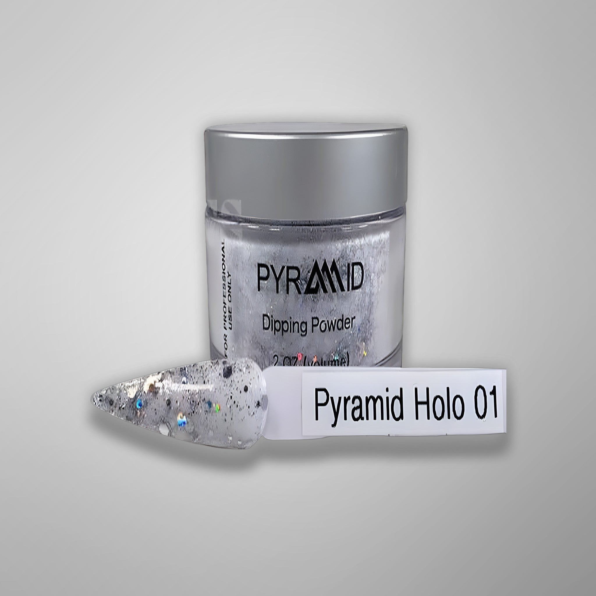 PYRAMID Dip Polish - Holo Glitter 01