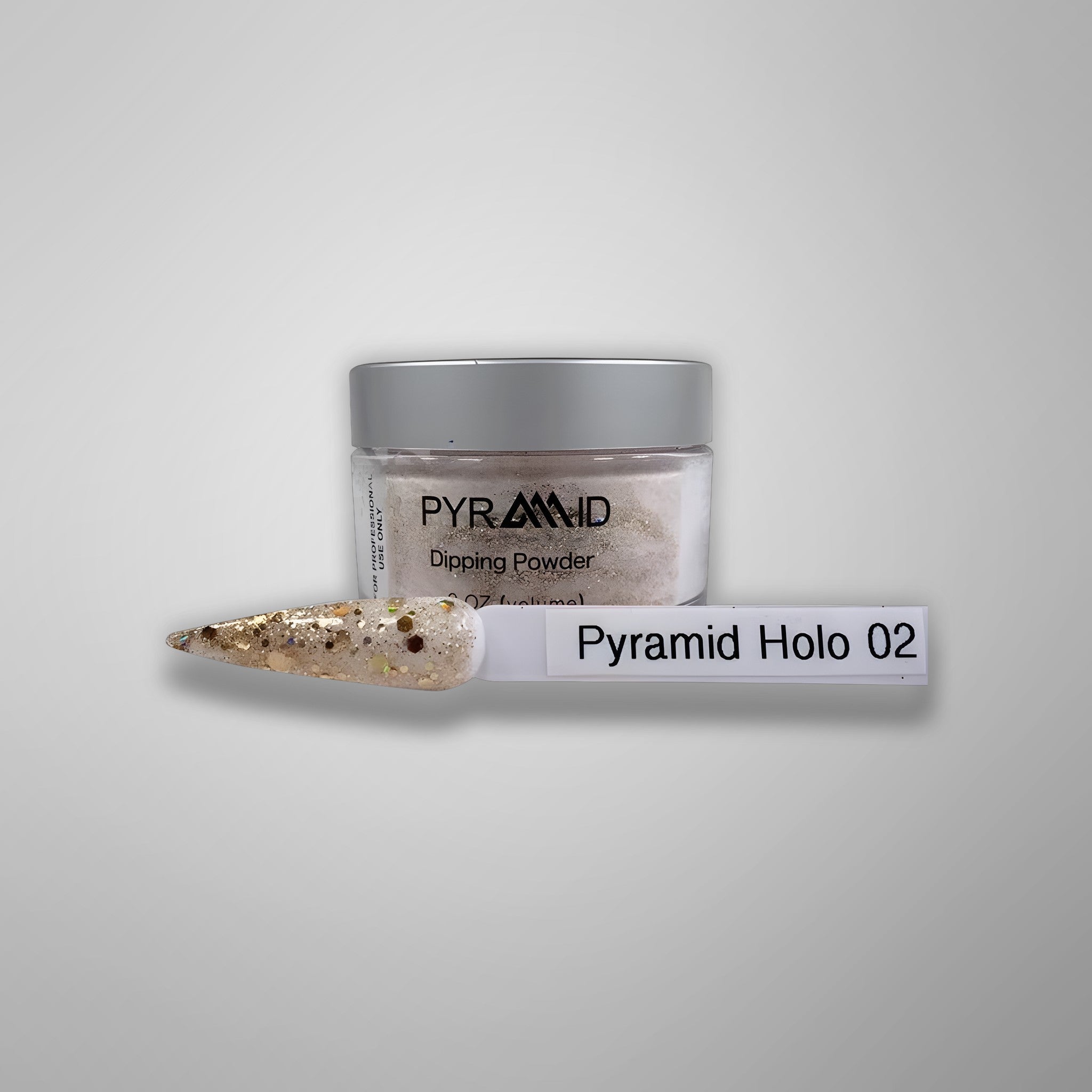 PYRAMID Dip Polish - Holo Glitter 02