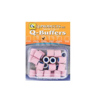 Q-BUFFERS Medium #3 20 pcs - Nail Art Accessory