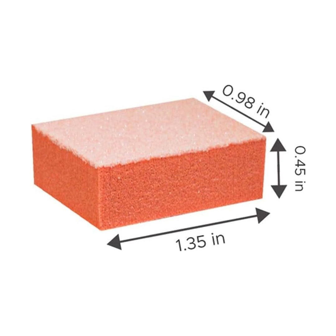 Red buffer mini orange white 80/100 single - buffer