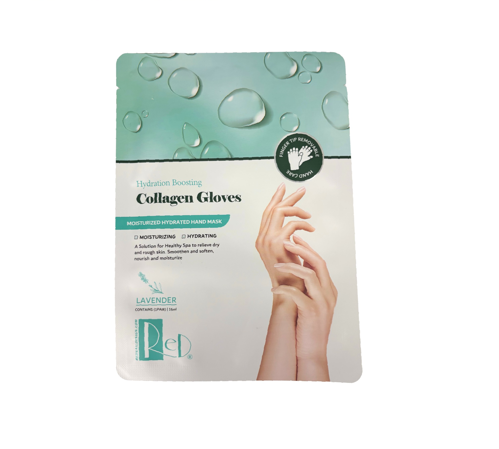 Red collagen mask gloves - 100/box