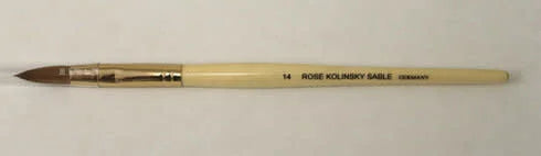 Rose Kolinsky Nail Brush #14 - Nail Art Brush