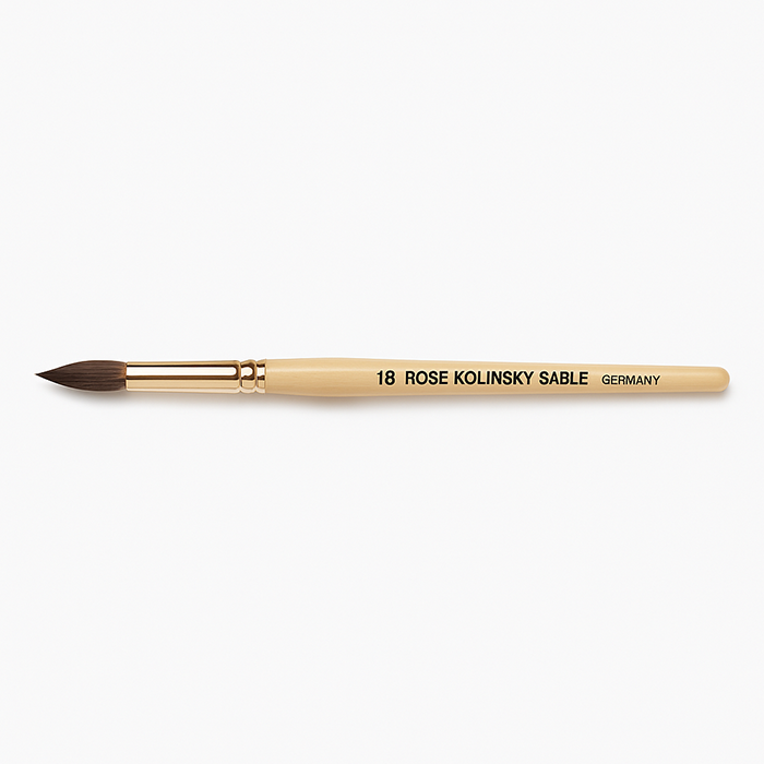 Rose kolinsky nail brush #16 - nail art brush
