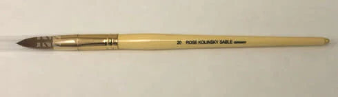 Rose Kolinsky Nail Brush #20 - Nail Art Brush