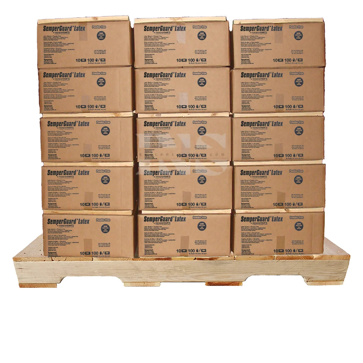 SEMPERGUARD Latex Glove 10/Case - 90/Case per PALLET (W2) -