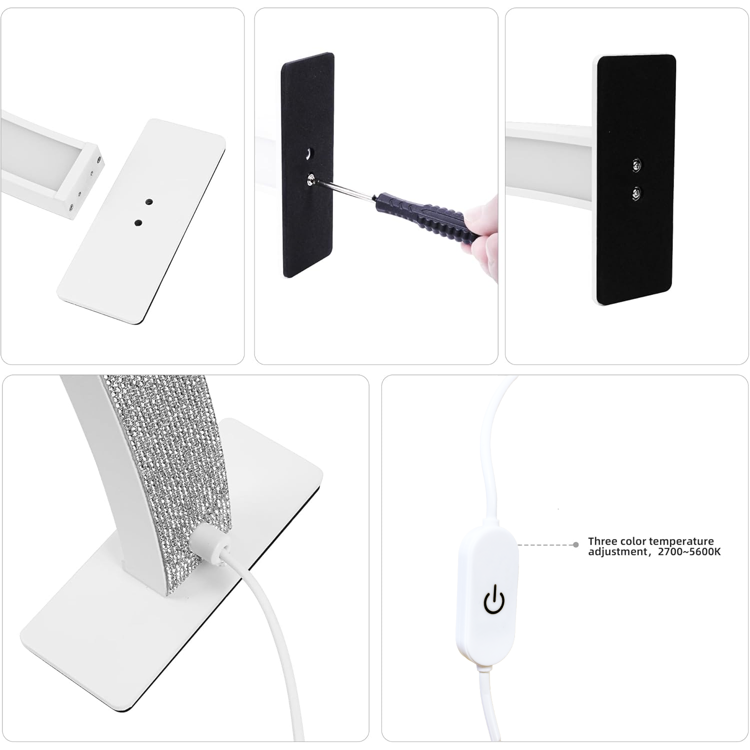 Sen pro half moon light for nail desk - spa treatment