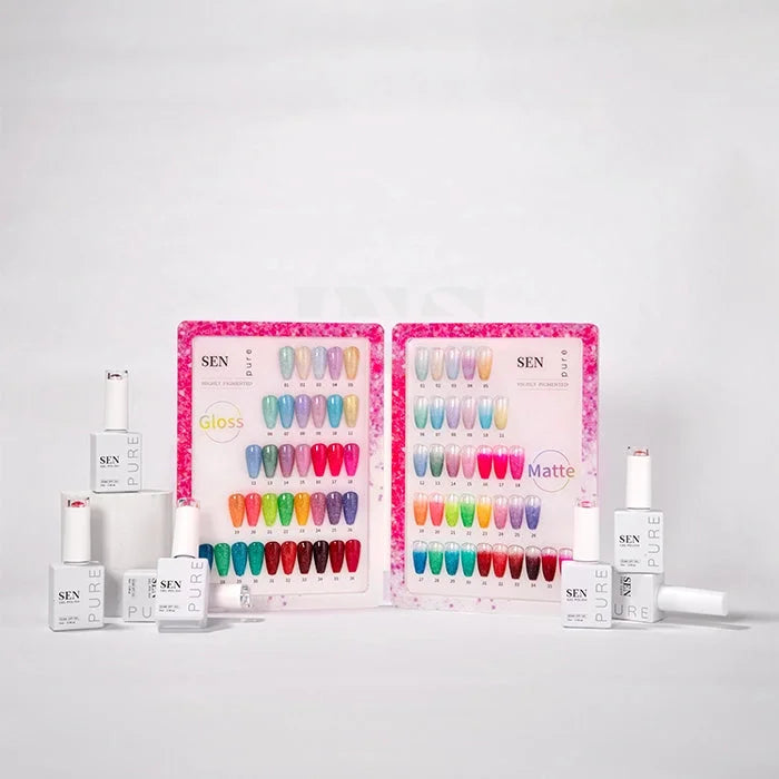 SEN Pure Flash 36 Gel Collection (Free Top-Base-Matte)