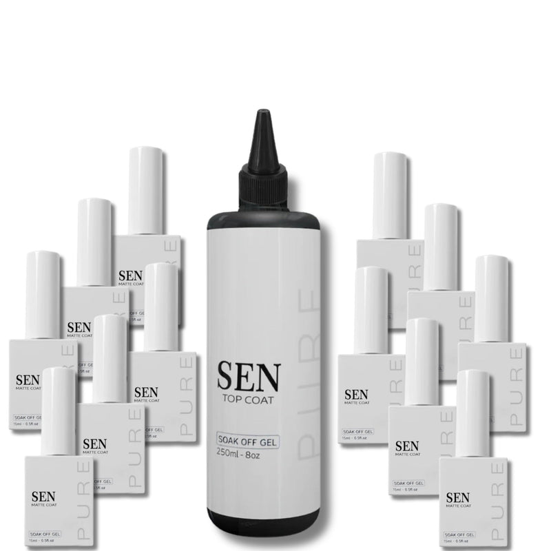 Sen pure matte coat 8 oz - matte coat