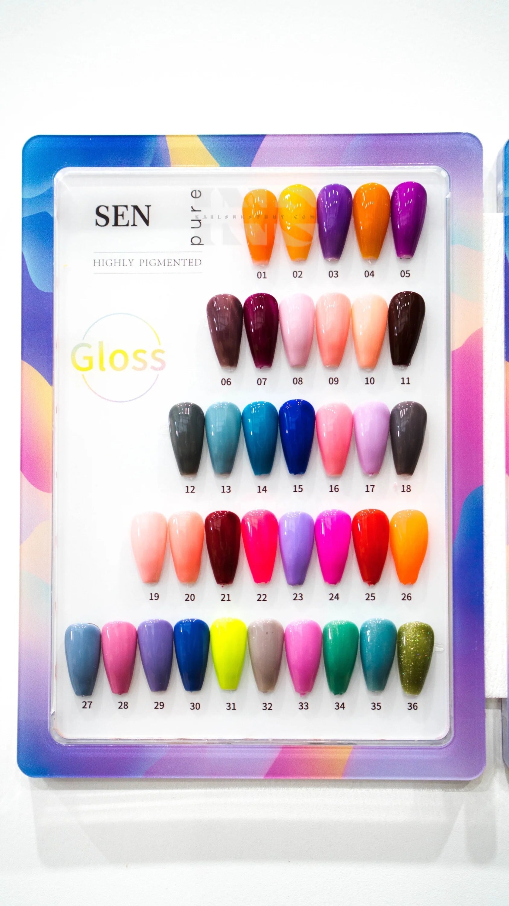 SEN Pure Mood 36 Gel Collection (Free Top-Base-Matte)